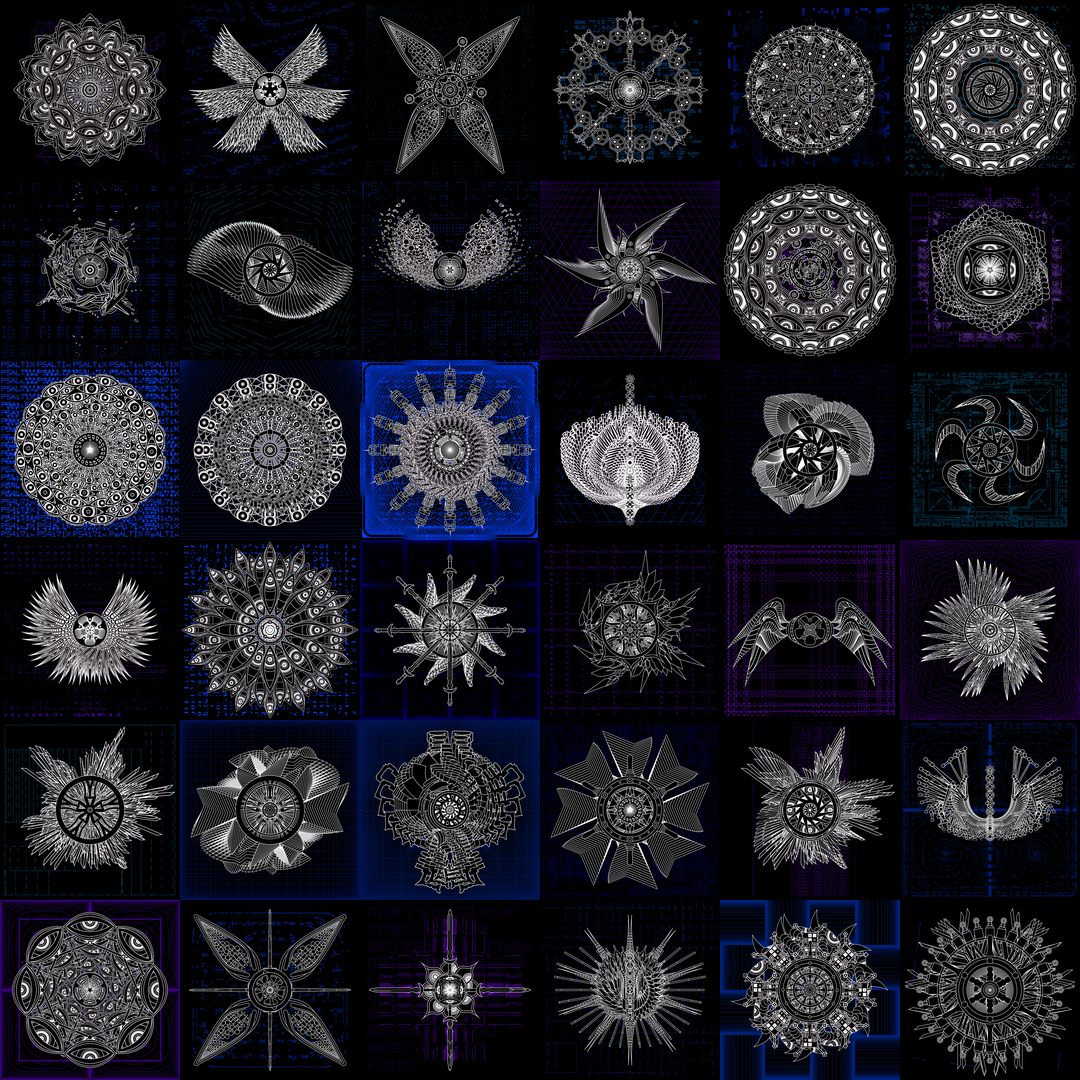 Wheel angels bundle / 7 packs / 63 loops