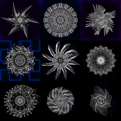 Atomic wheel angels pack / 9 loops
