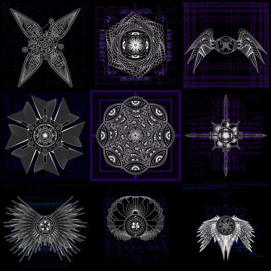 Divine wheel angels pack / 9 loops