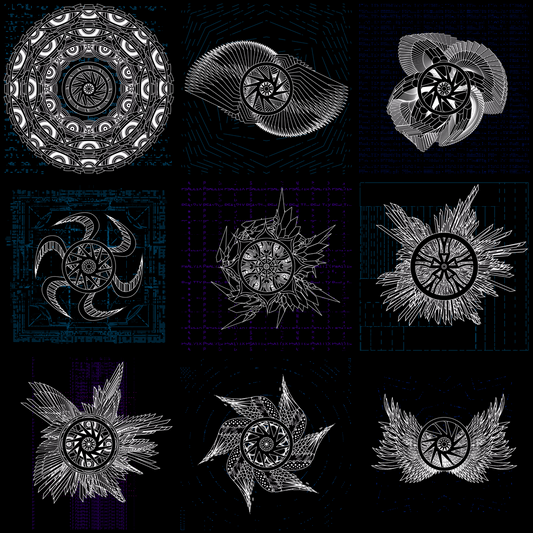 Light wheel angels pack / 9 loops