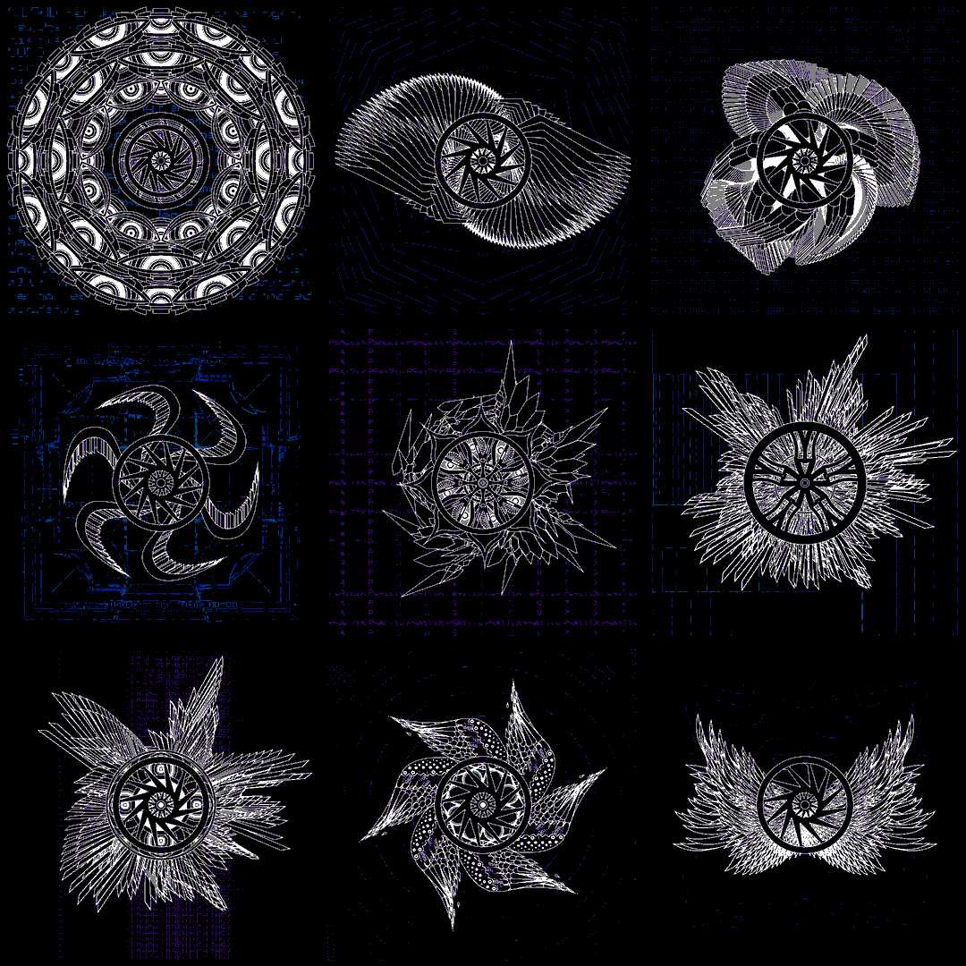 Light wheel angels pack / 9 loops