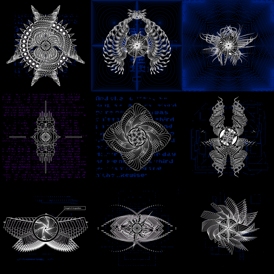 Winged void angels pack / 9 loops