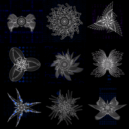 Metallic void angels pack / 9 loops
