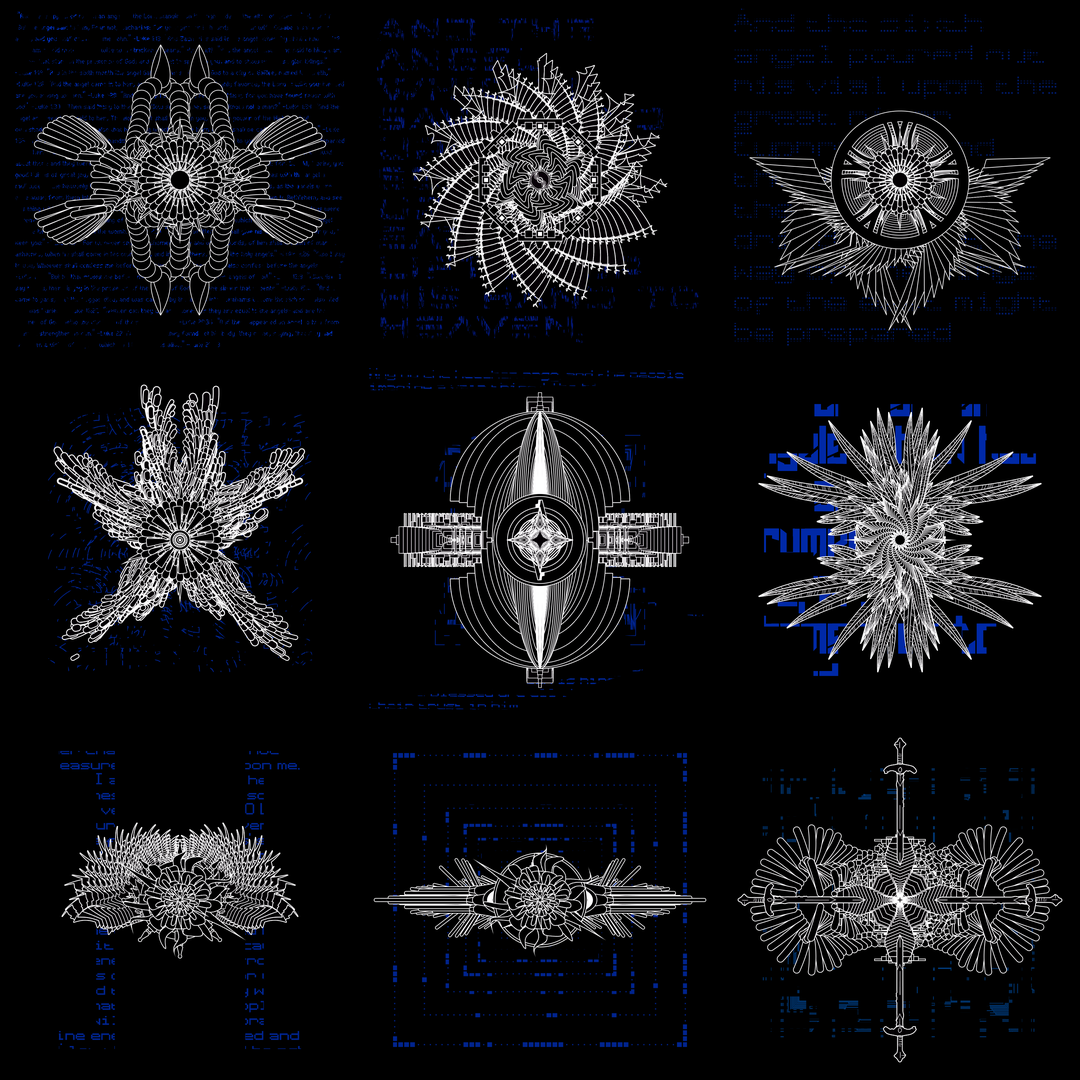 Flying spirit angels pack / 9 loops