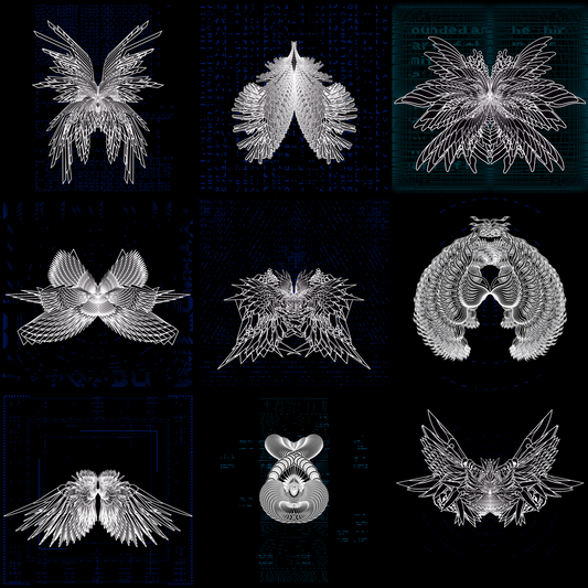 Floating spirit angels pack / 9 loops