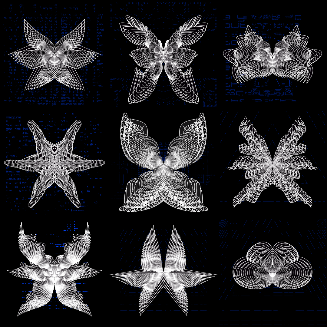 Moving spirit angels pack / 9 loops