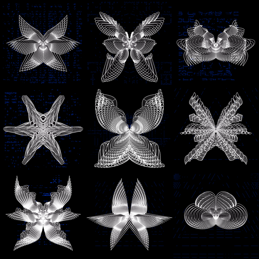 Moving spirit angels pack / 9 loops