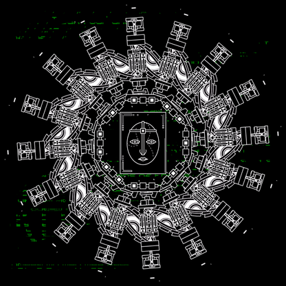 Oval human angels pack / 9 loops