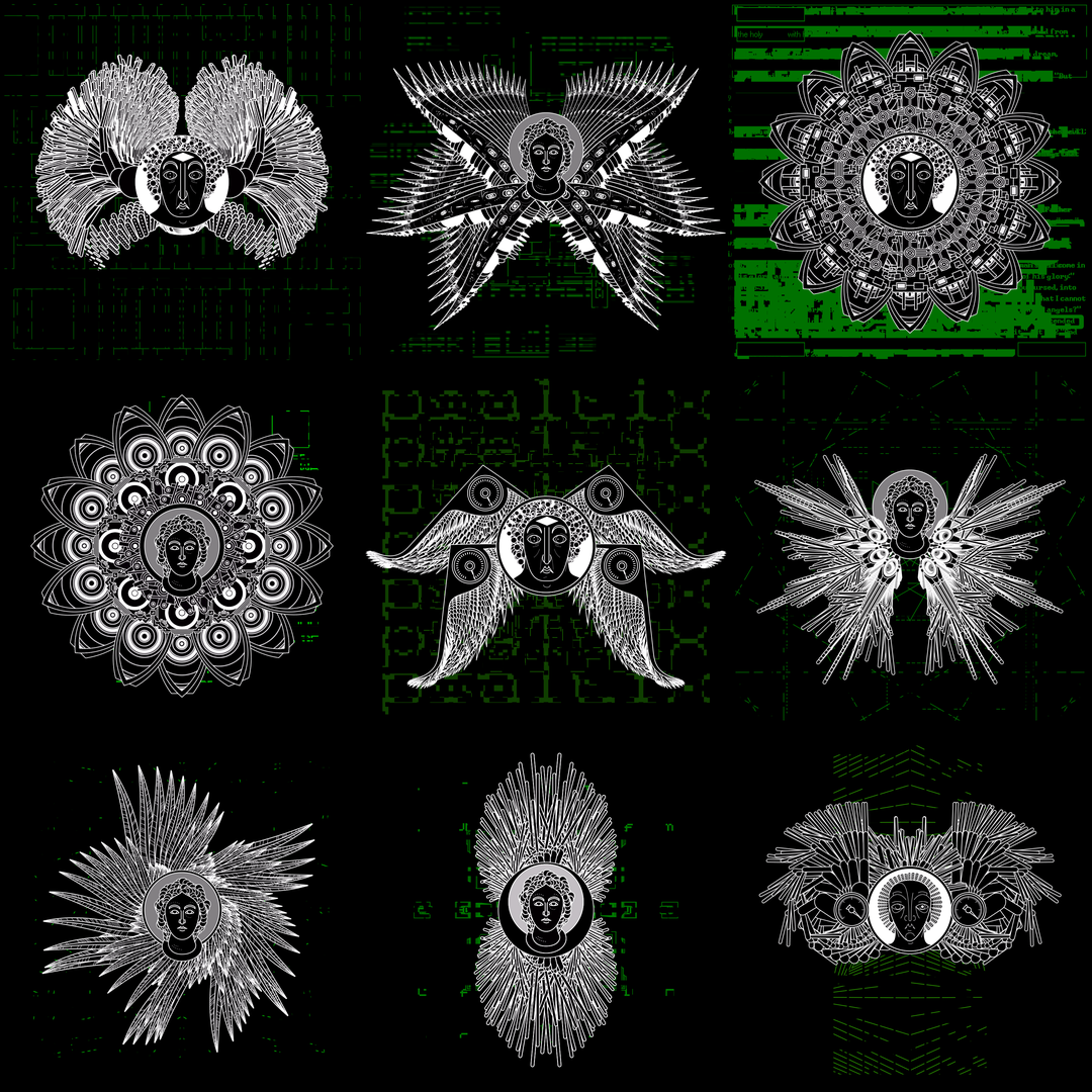 Roman human angels pack / 9 loops