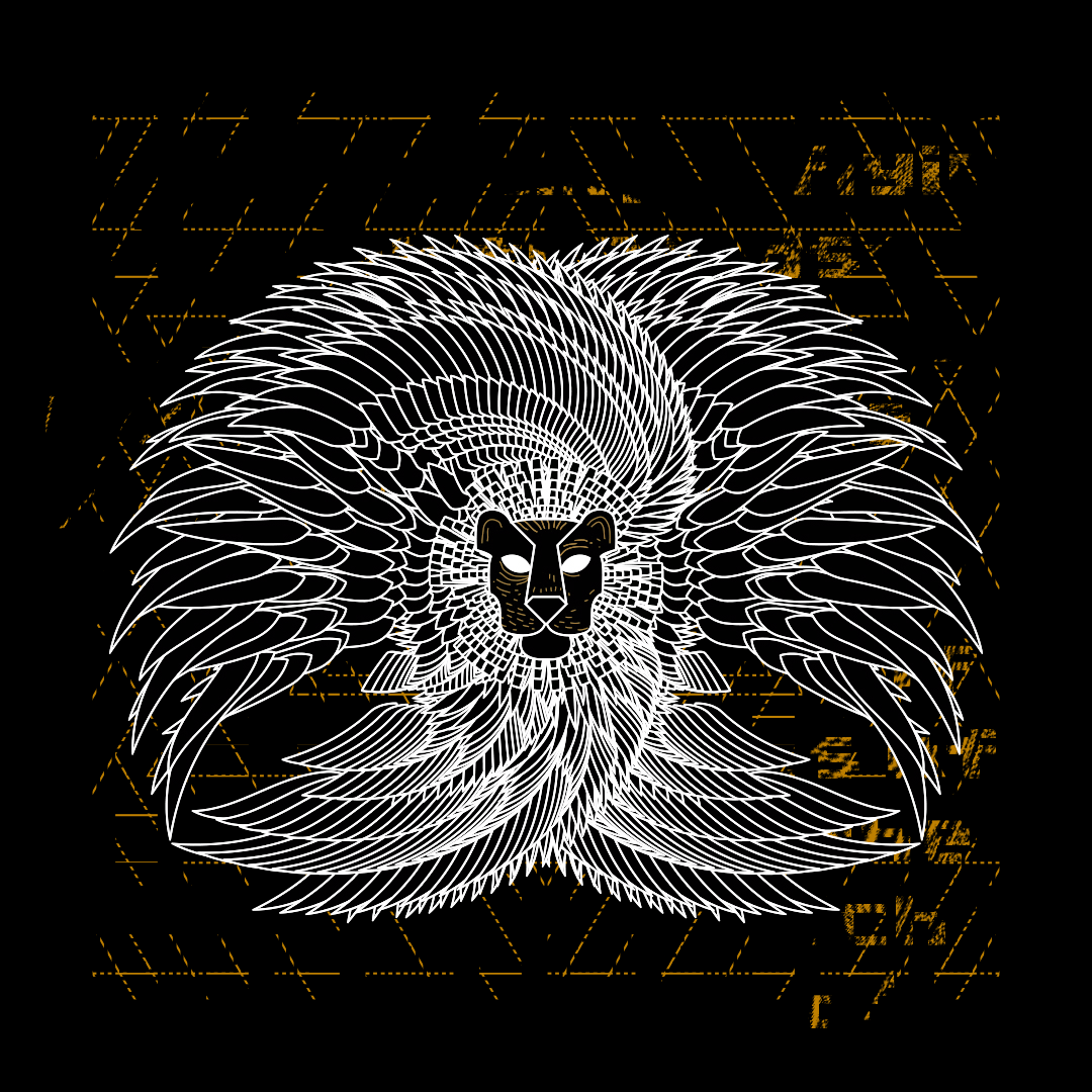 Masked lion angels pack / 9 loops