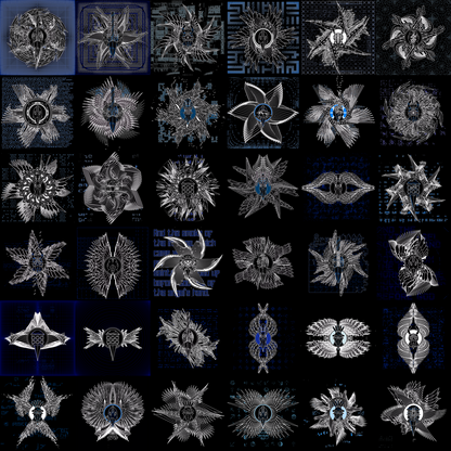 Bird angels bundle / 4 packs / 36 loops