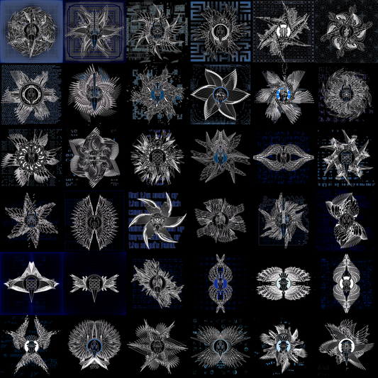 Bird angels bundle / 4 packs / 36 loops