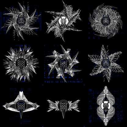 Kookoo bird angels pack / 9 loops