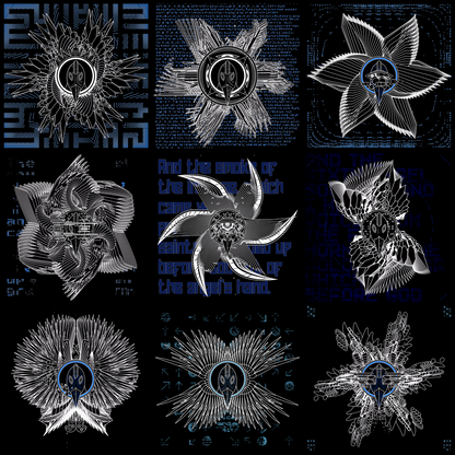 Falcon bird angels pack / 9 loops
