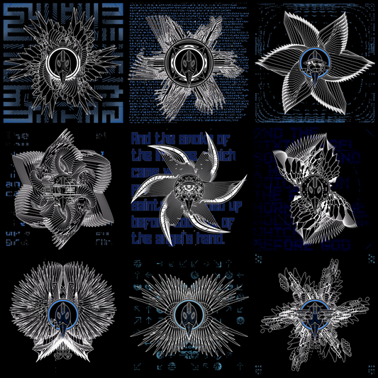 Falcon bird angels pack / 9 loops