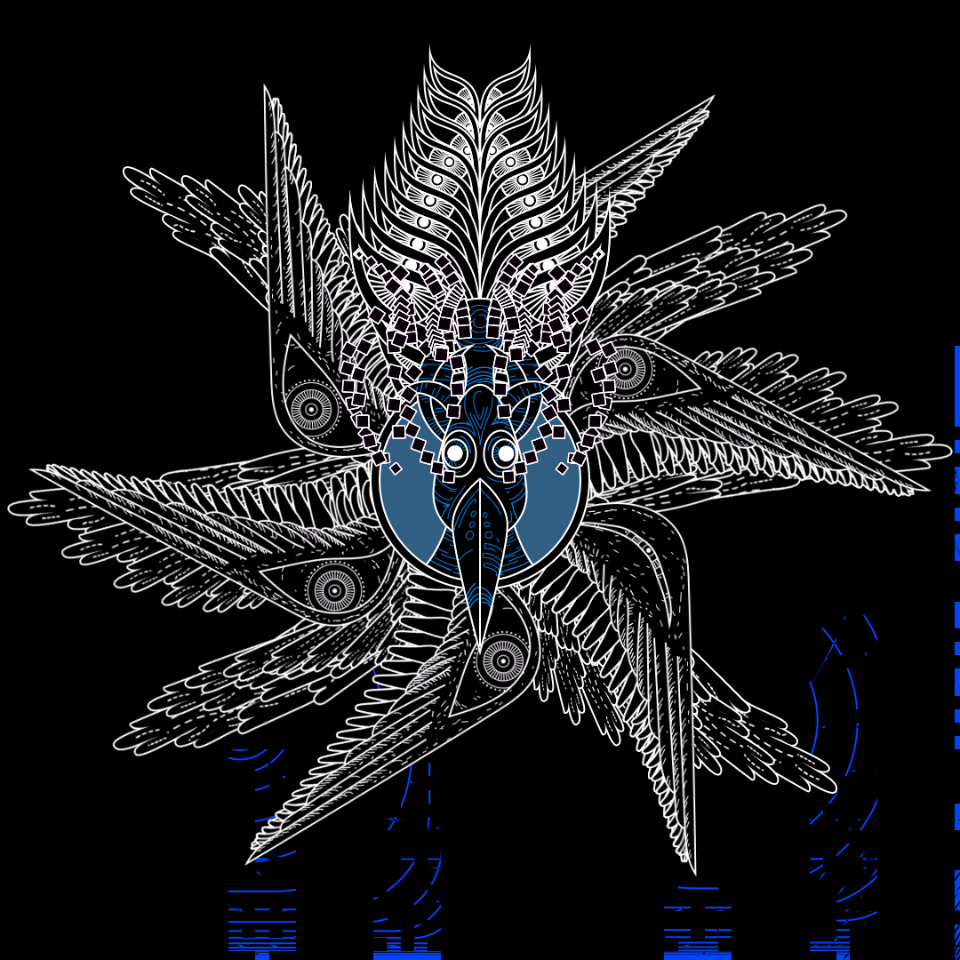 Bird angels bundle / 4 packs / 36 loops