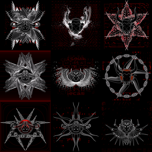 Meat bull angels pack / 9 loops