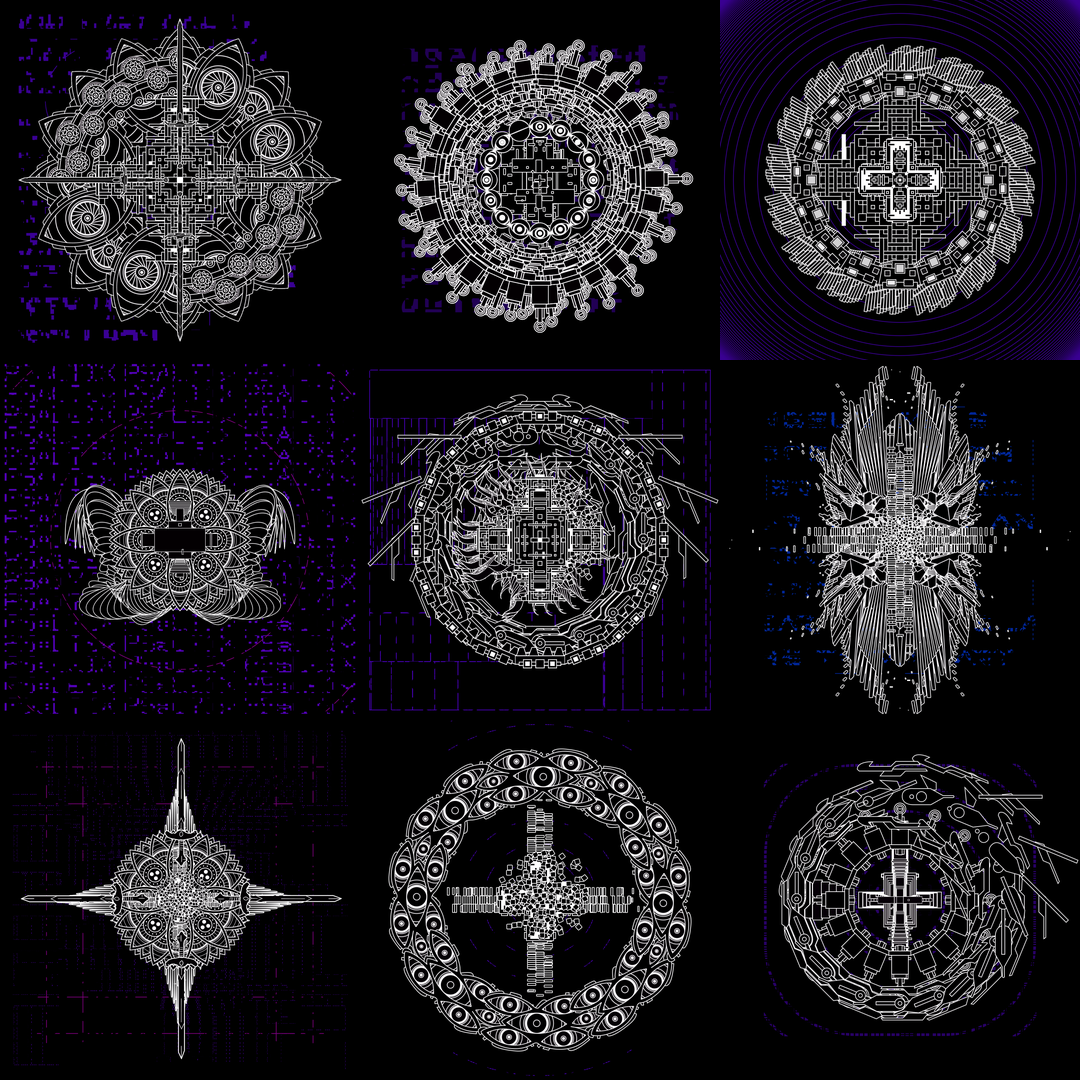 Cross matter angels pack / 9 loops