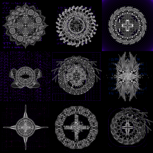 Cross matter angels pack / 9 loops