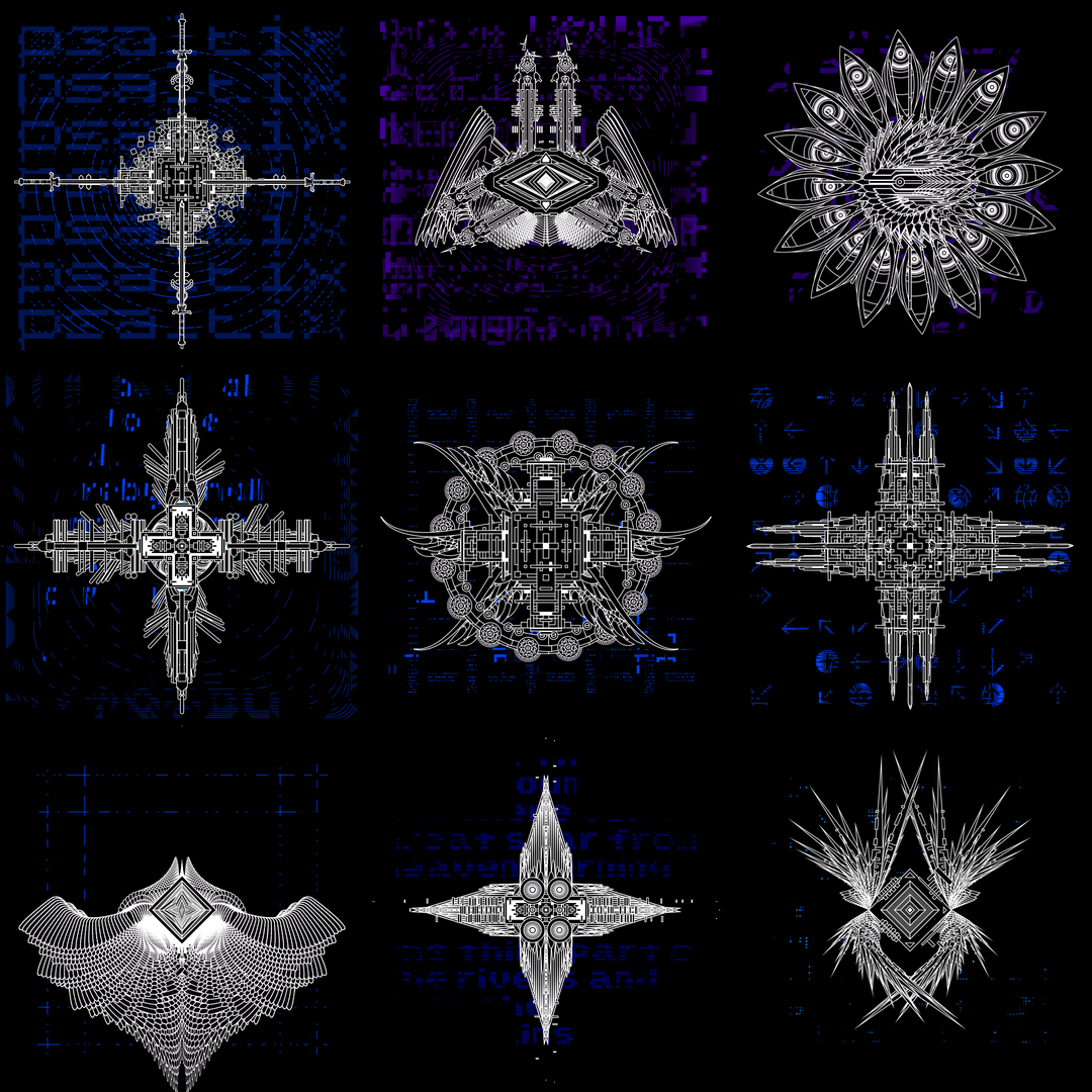 Diamond matter angels pack / 9 loops