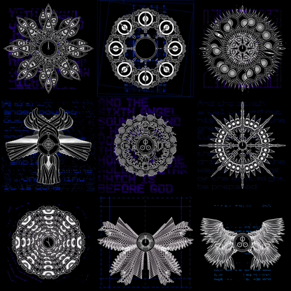 Clock matter angels pack / 9 loops