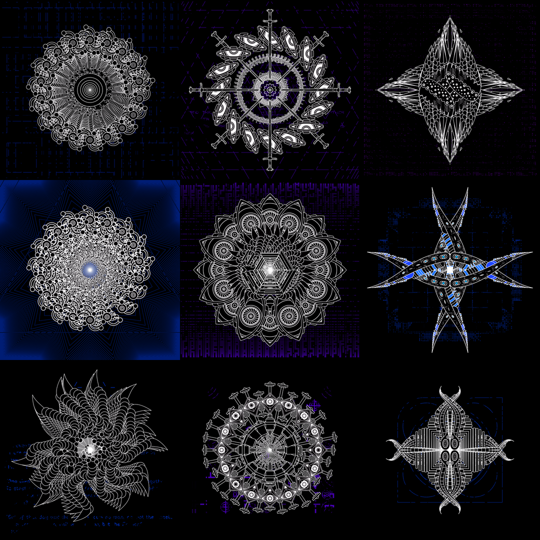 Light matter angels pack / 9 loops