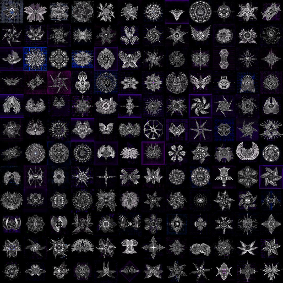Eye angels bundle / 17 packs / 155 loops