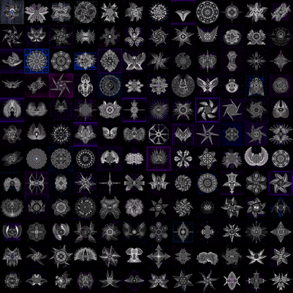 Eye angels bundle / 17 packs / 155 loops