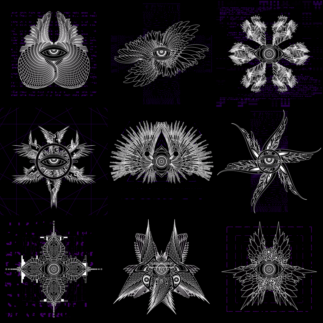 Wide eye angels pack / 9 loops