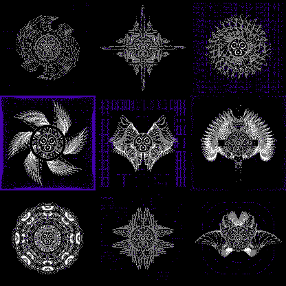 Multiple eye angels pack / 9 loops