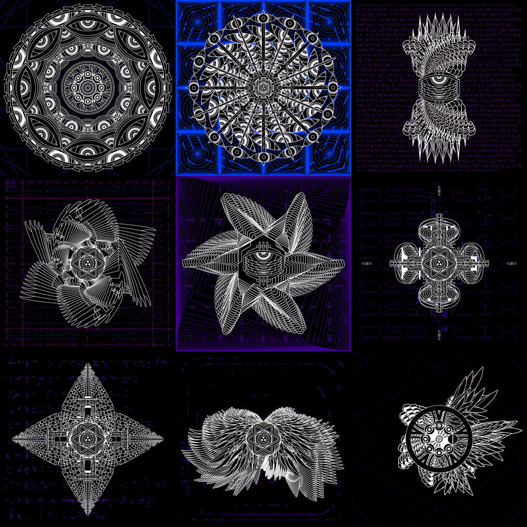 Core eye angels pack / 9 loops