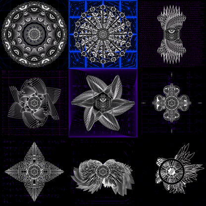 Core eye angels pack / 9 loops