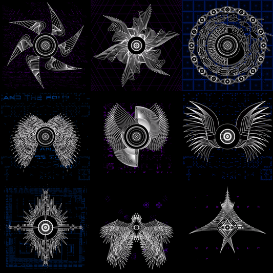 Basic eye angels pack / 9 loops