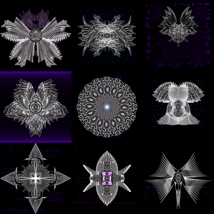 Divine eye angels pack / 9 loops