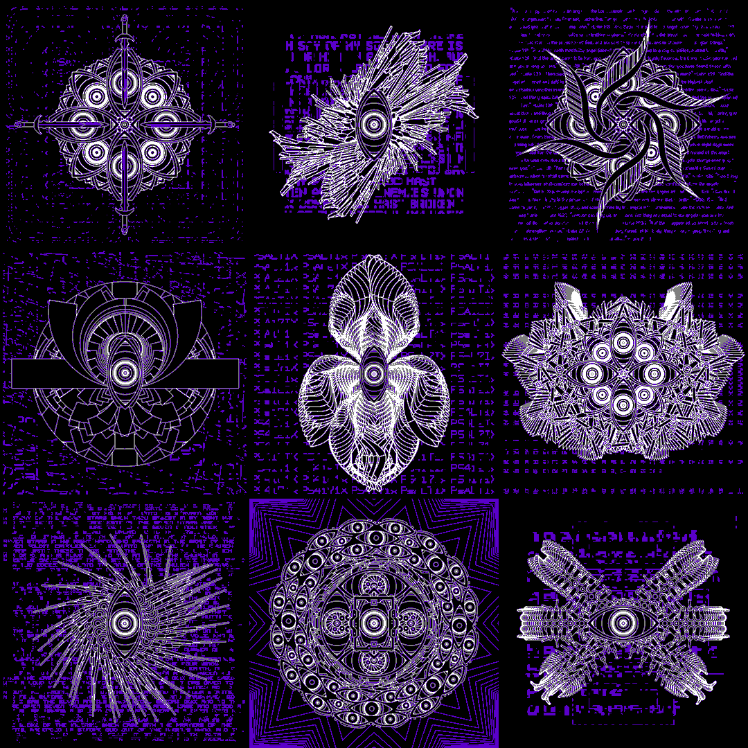 Large eye angels pack / 9 loops