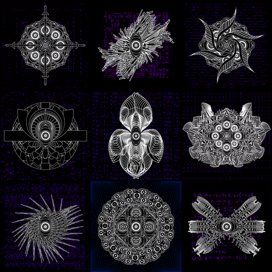 Large eye angels pack / 9 loops