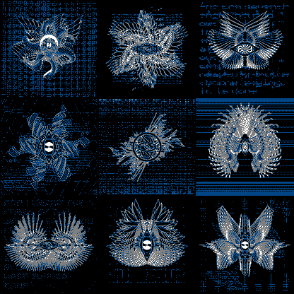 Metallic eye angels pack / 9 loops
