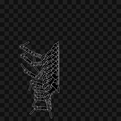 Mech scraps asset pack / 45 loops