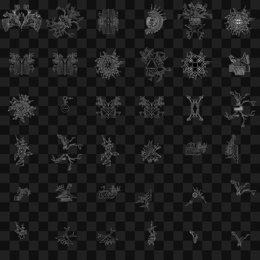Mech scraps asset pack / 45 loops