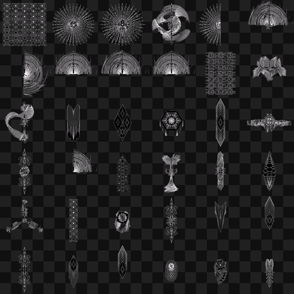 Pillar asset bundle / 77 loops