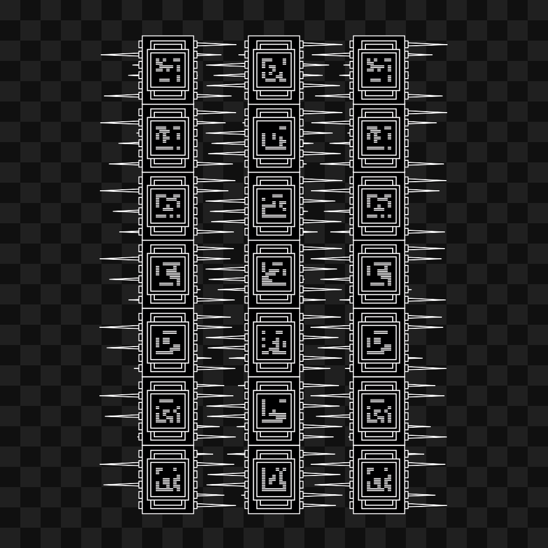 Delta pillar asset pack / 27 loops