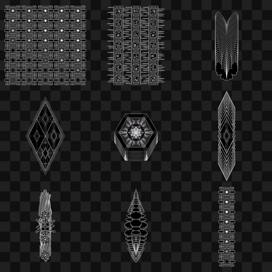 Delta pillar asset pack / 27 loops