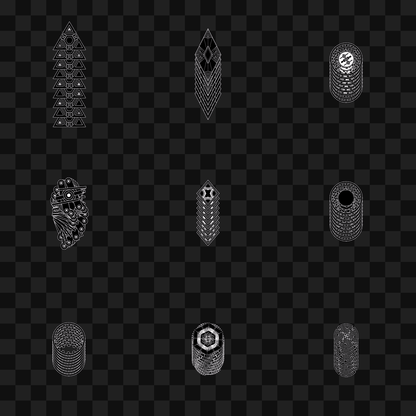 Omicron pillar asset pack / 13 loops