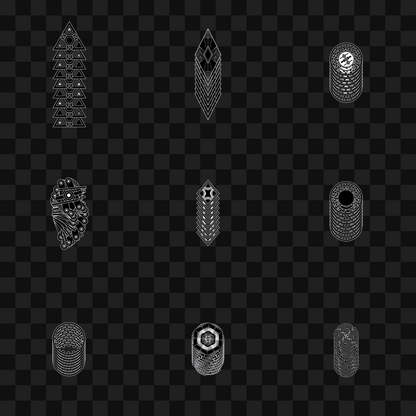 Omicron pillar asset pack / 13 loops