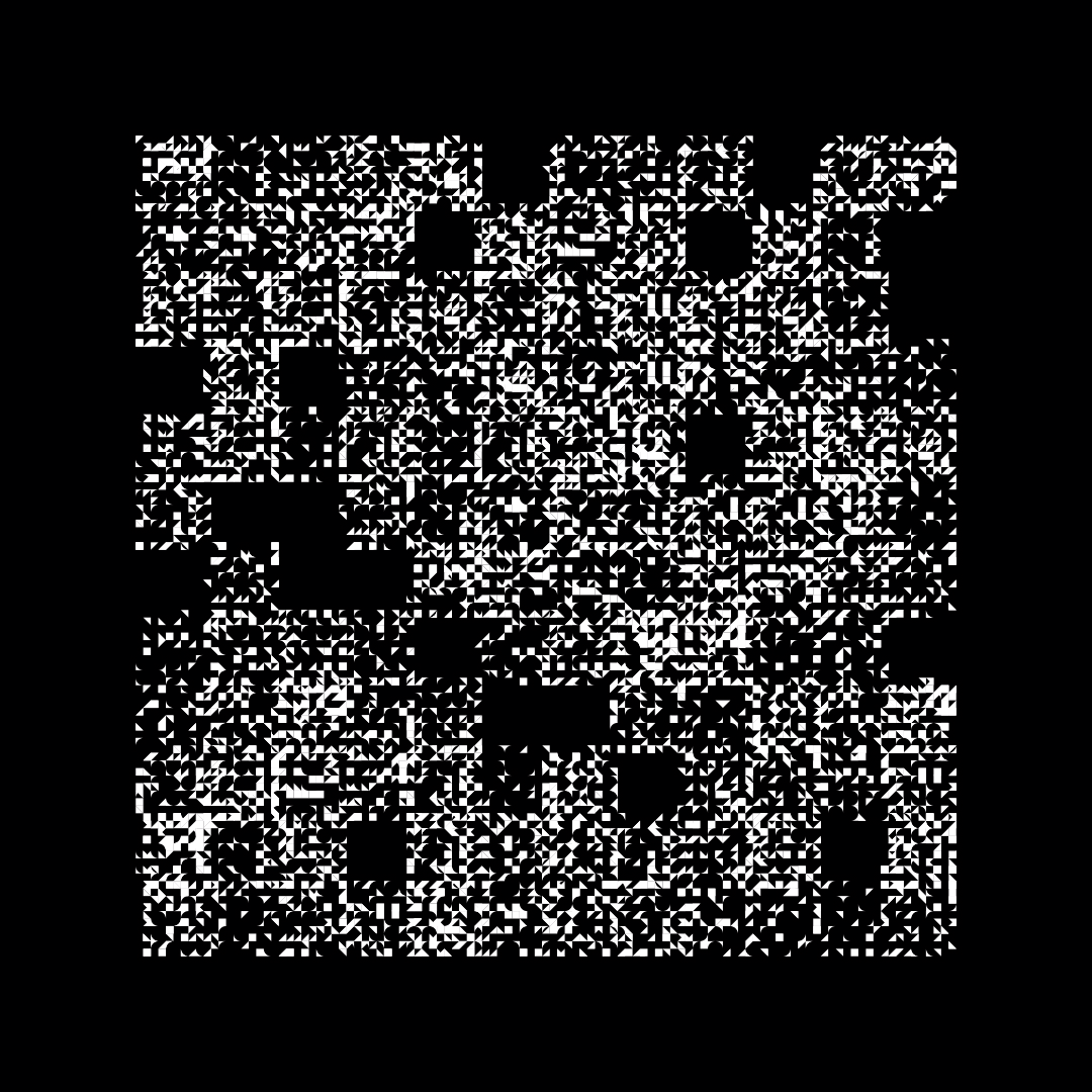 Block fat square asemic asset pack / 69 loops