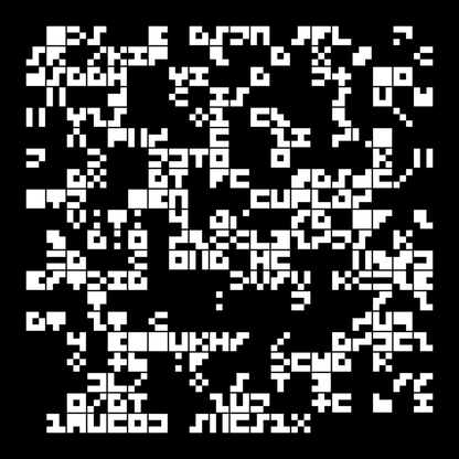 Block fat square asemic asset pack / 69 loops