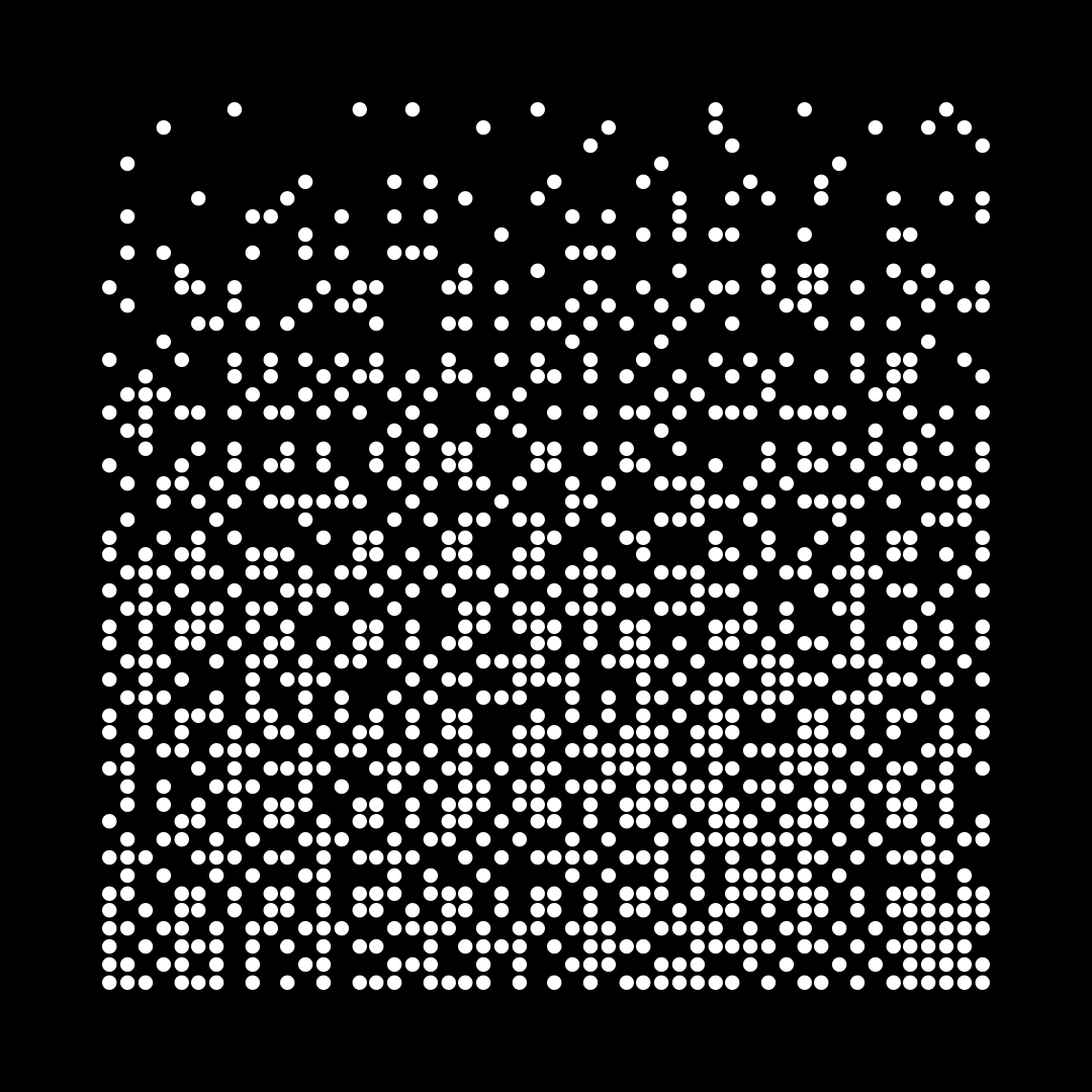 Block fat square asemic asset pack / 69 loops