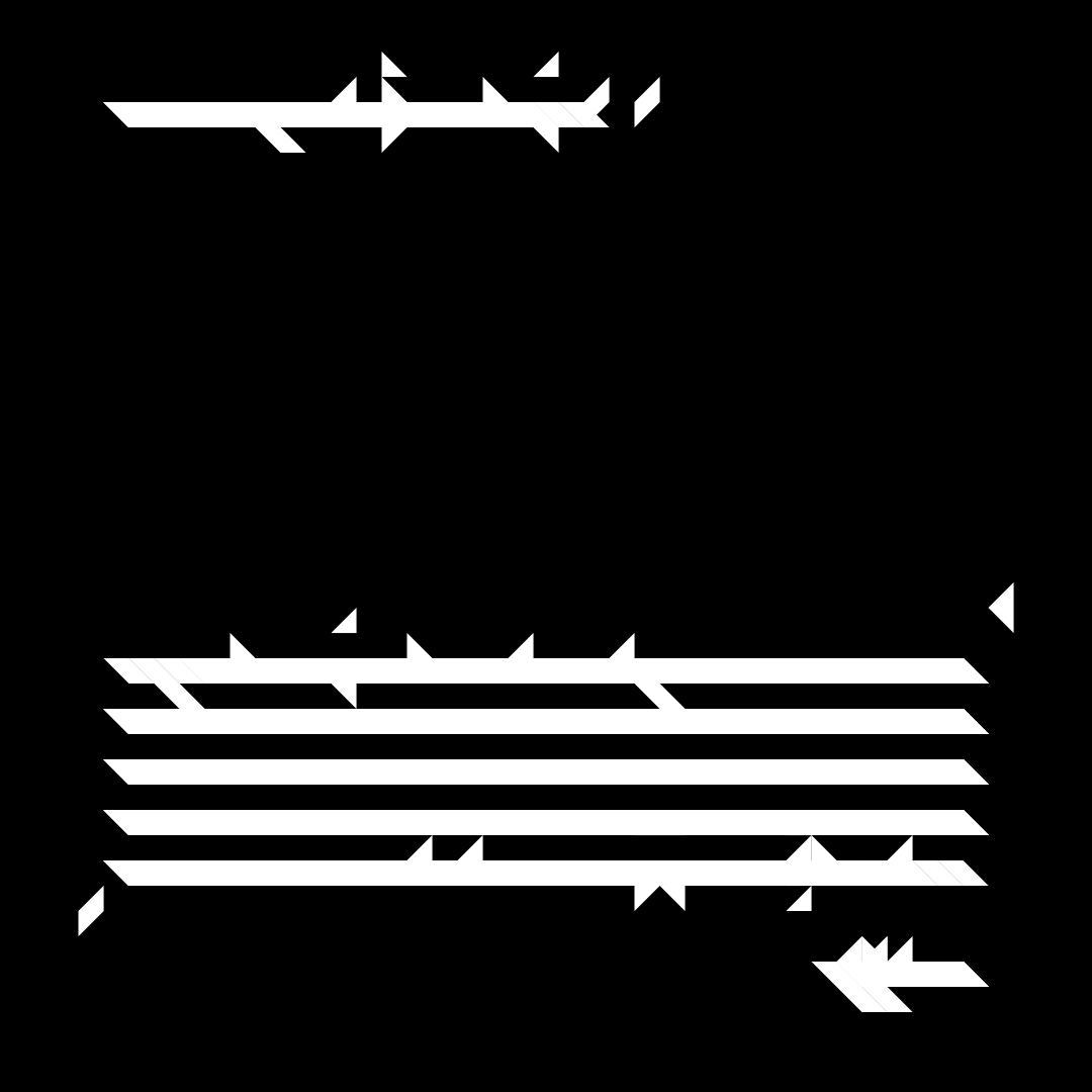 Block paragraph square asemic asset pack / 25 loops