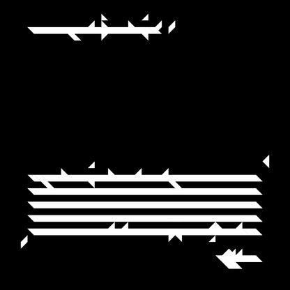 Block paragraph square asemic asset pack / 25 loops