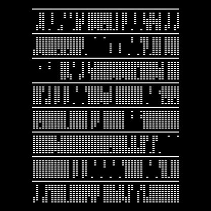 Block vertical square asemic asset pack / 28 loops